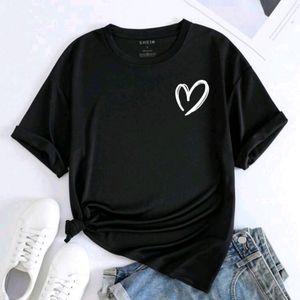 ** DONATED ** Black Heart T